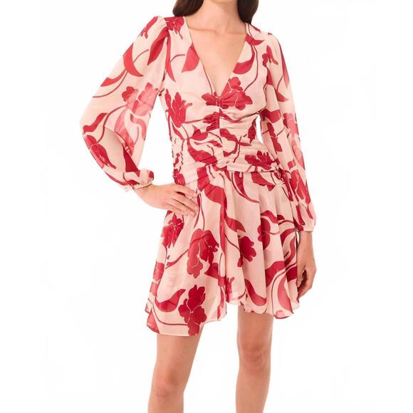 frame strapless mini dress Lets Go Girls Cream Strapless Mini Dress - US 4